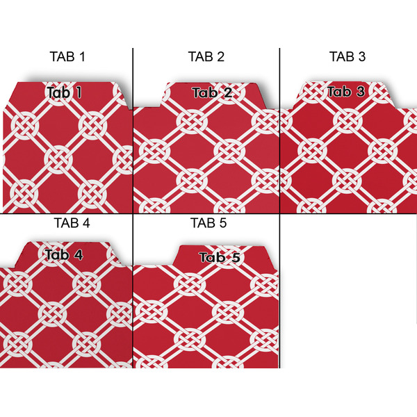 Celtic Knot Page Dividers - Set of 5 - Approval