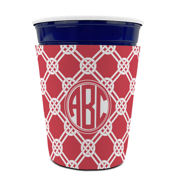 Celtic Knot Party Cup Sleeves - without bottom - FRONT (on cup)