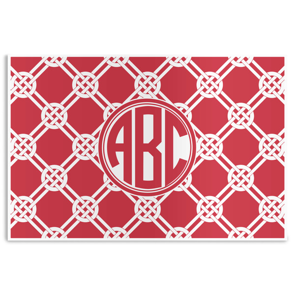 Custom Celtic Knot Disposable Paper Placemats (Personalized)