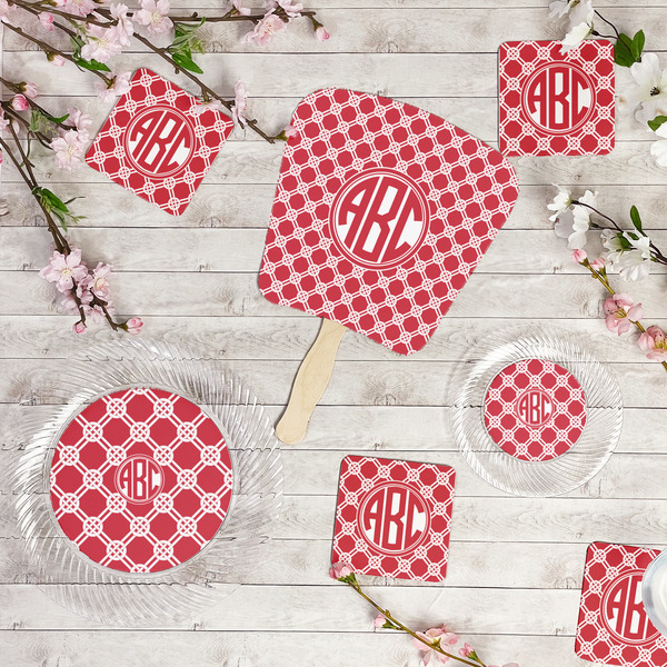 Celtic Knot Party Supplies Combination Image - All items - Plates, Coasters, Fans