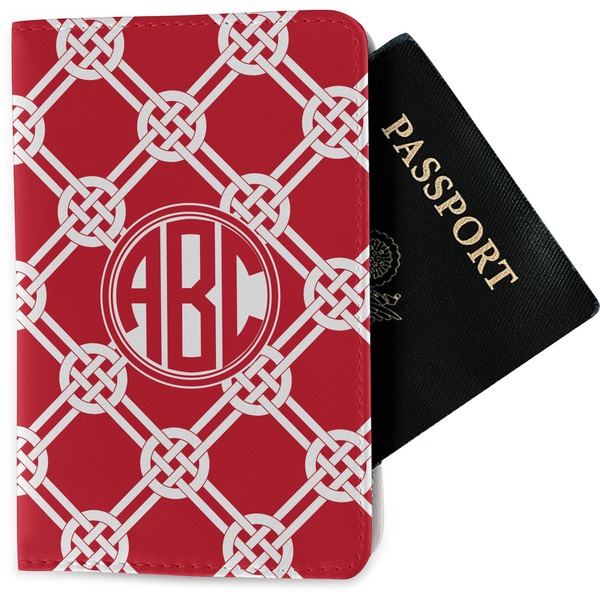 Custom Celtic Knot Passport Holder - Fabric (Personalized)
