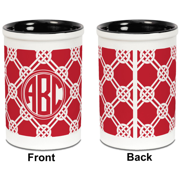 Celtic Knot Pencil Holder - Black - approval
