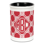 Celtic Knot Ceramic Pencil Holders - Black