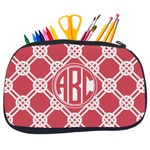 Celtic Knot Neoprene Pencil Case - Medium w/ Monogram