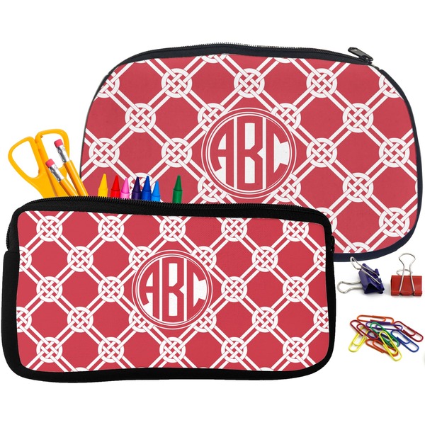 Celtic Knot Pencil / School Supplies Bags Small and Medium