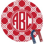 Celtic Knot Round Fridge Magnet (Personalized)