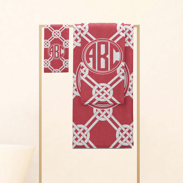 Celtic Knot Personalized Towel Set