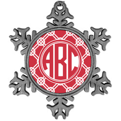 Celtic Knot Vintage Snowflake Ornament (Personalized)