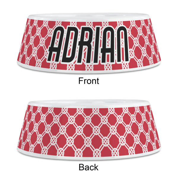 Celtic Knot Plastic Pet Bowls - Medium - APPROVAL