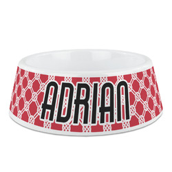 Celtic Knot Plastic Dog Bowl (Personalized)