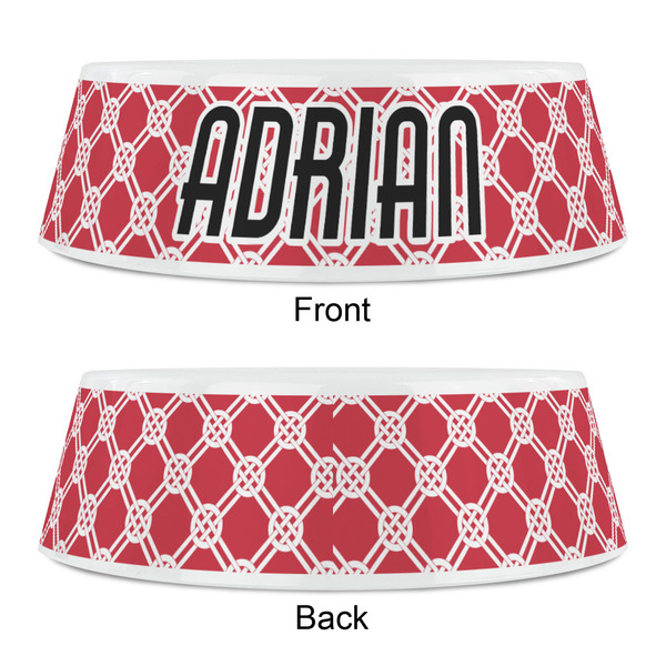 Celtic Knot Plastic Pet Bowls - Small - APPROVAL