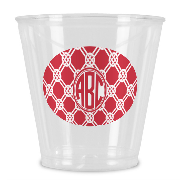 Custom Celtic Knot Plastic Shot Glass (Personalized)