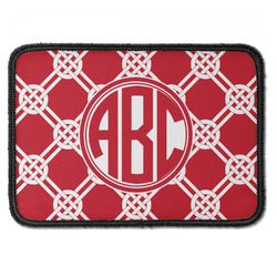 Celtic Knot Iron On Rectangle Patch w/ Monogram