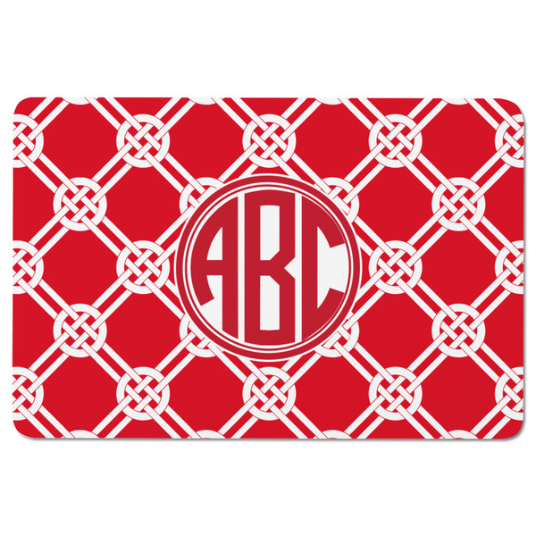 Celtic Knot Rectangular Fridge Magnet - FRONT