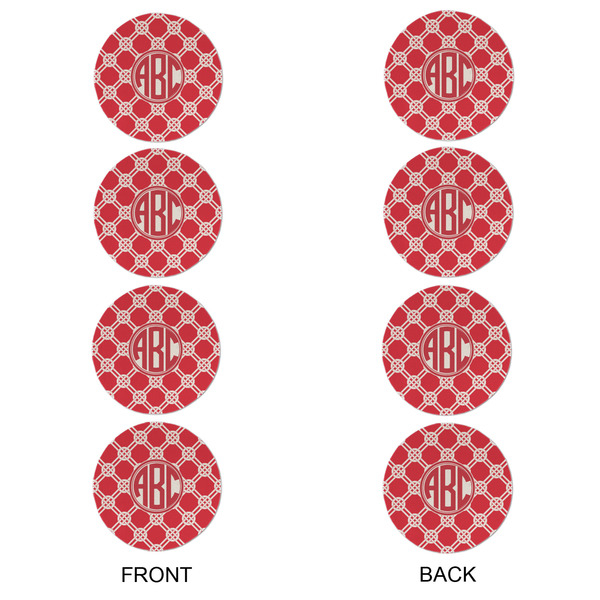 Celtic Knot Round Linen Placemats - APPROVAL Set of 4 (double sided)