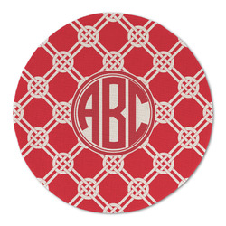Celtic Knot Round Linen Placemat (Personalized)