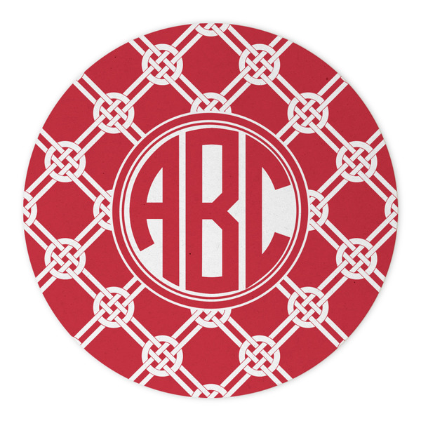 Celtic Knot Round Paper Coaster - Approval