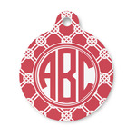 Celtic Knot Round Pet ID Tag - Small (Personalized)