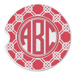 Celtic Knot Sandstone Car Coaster - Single (Personalized)