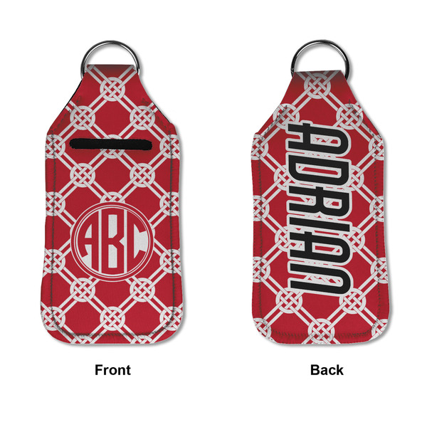 Celtic Knot Sanitizer Holder Keychain - Large APPROVAL (Flat)