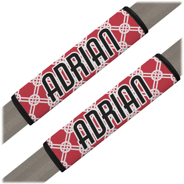 Custom Celtic Knot Seat Belt Covers (Set of 2) (Personalized)