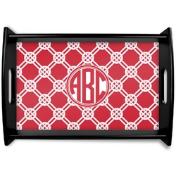 Celtic Knot Black Wooden Tray - Small (Personalized)