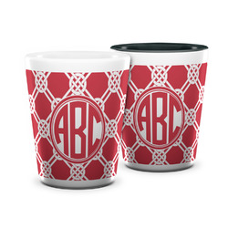 Celtic Knot Ceramic Shot Glass - 1.5 oz (Personalized)