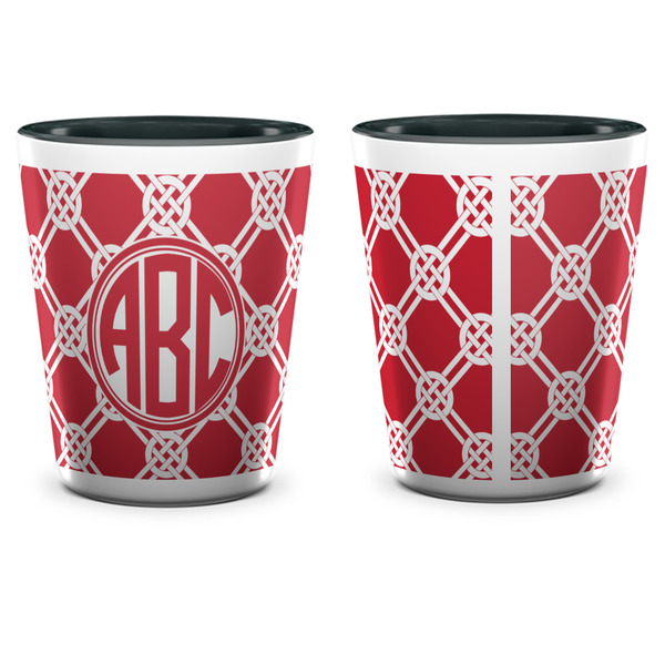 Celtic Knot Shot Glass - Two Tone - APPROVAL