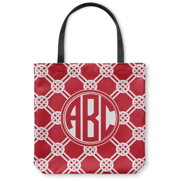 Custom Celtic Knot Canvas Tote Bag - Small - 13"x13" (Personalized)