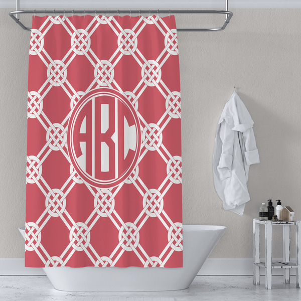 Celtic Knot Shower Curtain Lifestyle