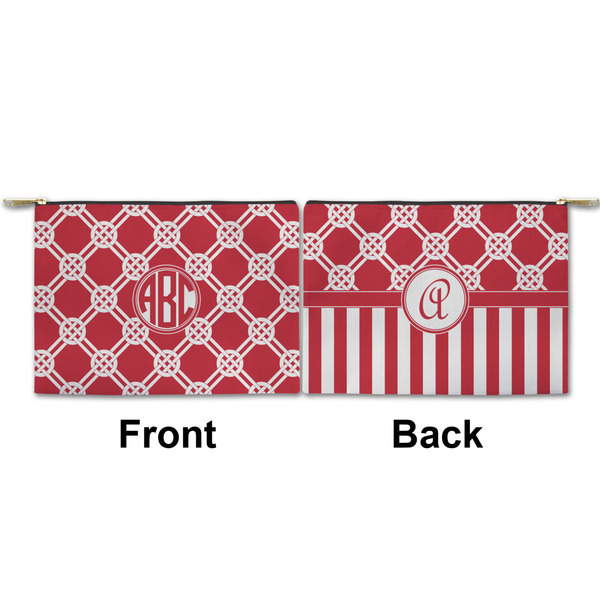 Celtic Knot Small Zipper Pouch Approval (Front and Back)