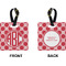 Celtic Knot Square Luggage Tag (Front + Back)
