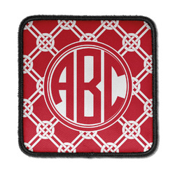 Celtic Knot Iron On Square Patch w/ Monogram