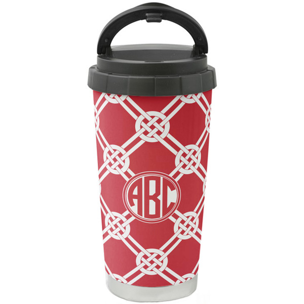 Custom Celtic Knot Stainless Steel Coffee Tumbler (Personalized)