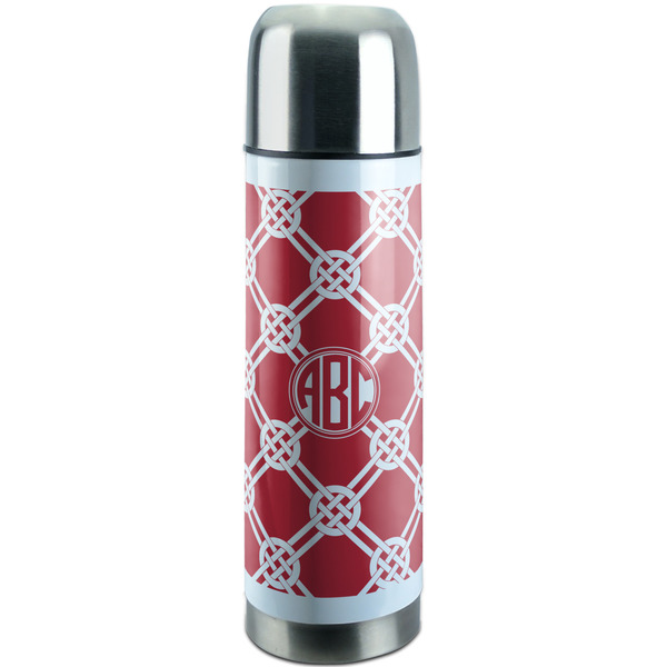 Custom Celtic Knot Stainless Steel Thermos (Personalized)