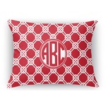 Celtic Knot Rectangular Throw Pillow Case - 12"x18" (Personalized)