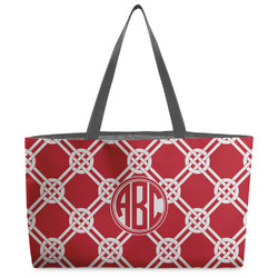 Celtic Knot Beach Totes Bag - w/ Black Handles (Personalized)