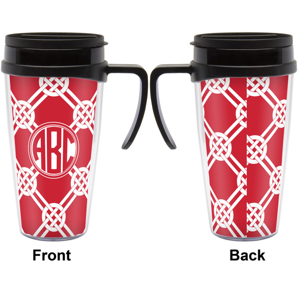Celtic Knot Travel Mug with Black Handle - Approval