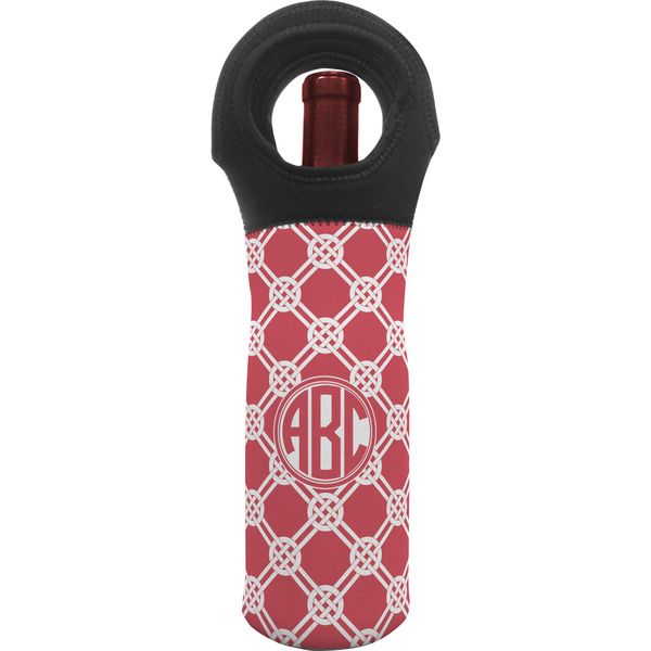 Custom Celtic Knot Wine Tote Bag (Personalized)