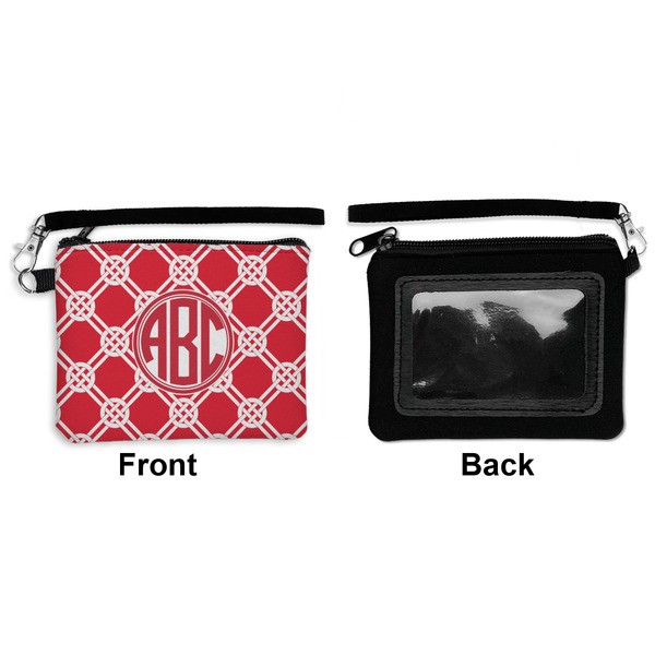 Celtic Knot Wristlet ID Cases - Front & Back