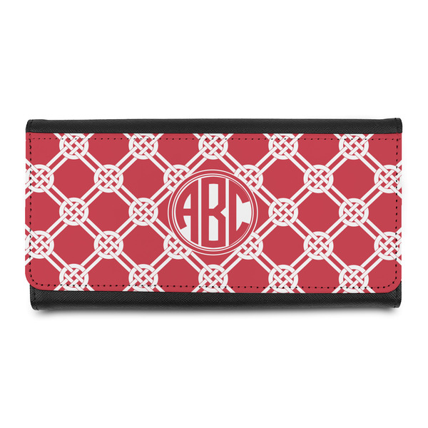 Custom Celtic Knot Leatherette Ladies Wallet (Personalized)