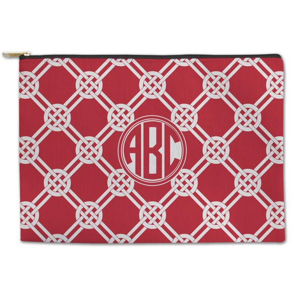 Custom Celtic Knot Zipper Pouch (Personalized)