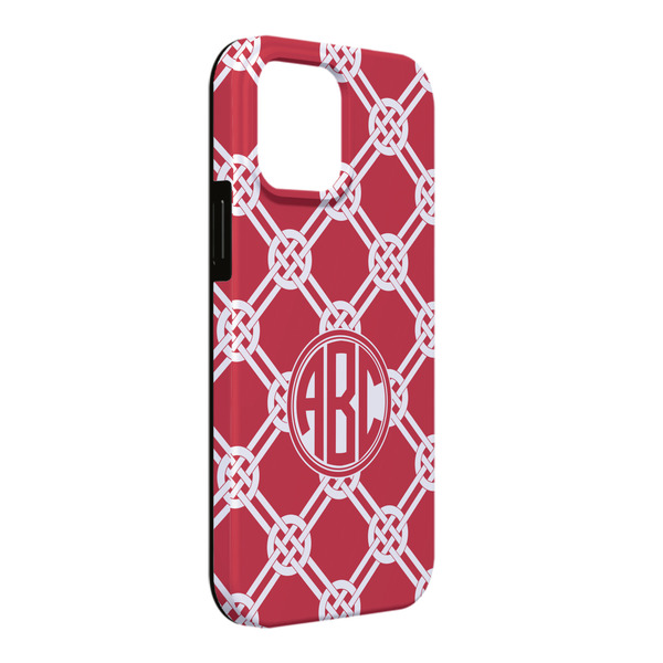 Custom Celtic Knot iPhone Case - Rubber Lined - iPhone 13 Pro Max (Personalized)