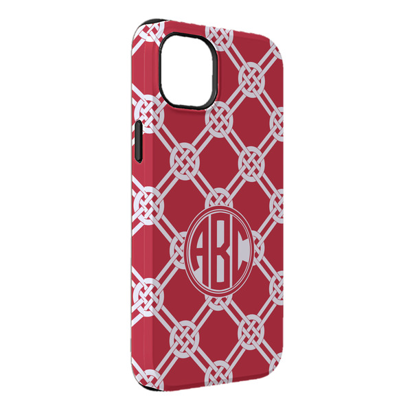 Custom Celtic Knot iPhone Case - Rubber Lined - iPhone 14 Pro Max (Personalized)