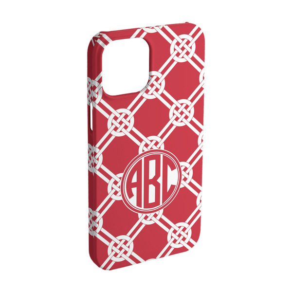 Custom Celtic Knot iPhone Case - Plastic - iPhone 15 Pro (Personalized)