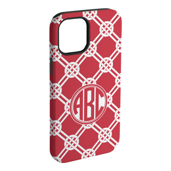 Custom Celtic Knot iPhone Case - Rubber Lined (Personalized)