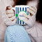 Stripes 11oz Coffee Mug - LIFESTYLE