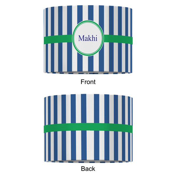 Stripes 12" Drum Lampshade - APPROVAL (Fabric)