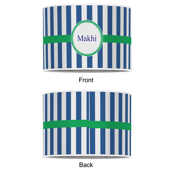 Stripes 12" Drum Lampshade - APPROVAL (Poly Film)