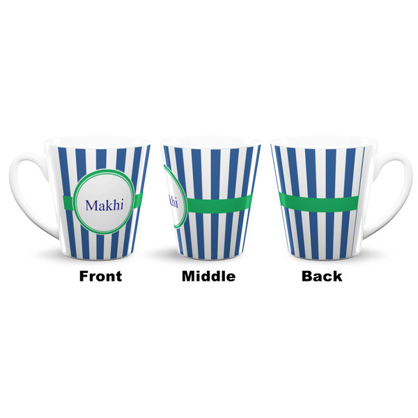 Stripes 12 Oz Latte Mug - Approval